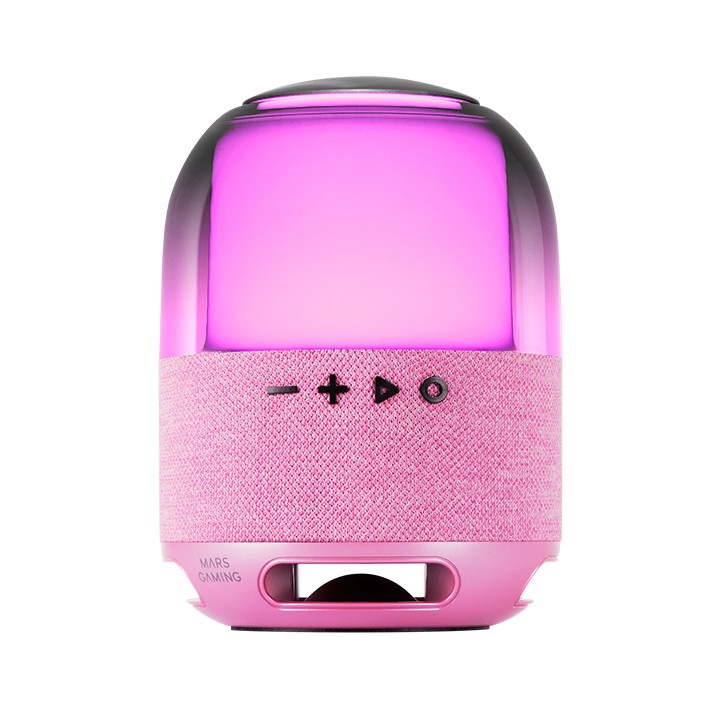 Altavoz Mars Gaming 15W RGB USB-C/BT Rosa (MSFLOWP)