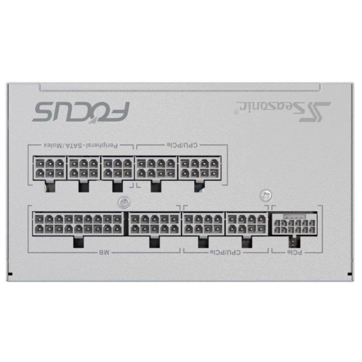 Seasonic Focus GX-1000 White ATX 3 PCIe 5.1 1000W 80Plus Gold Modular