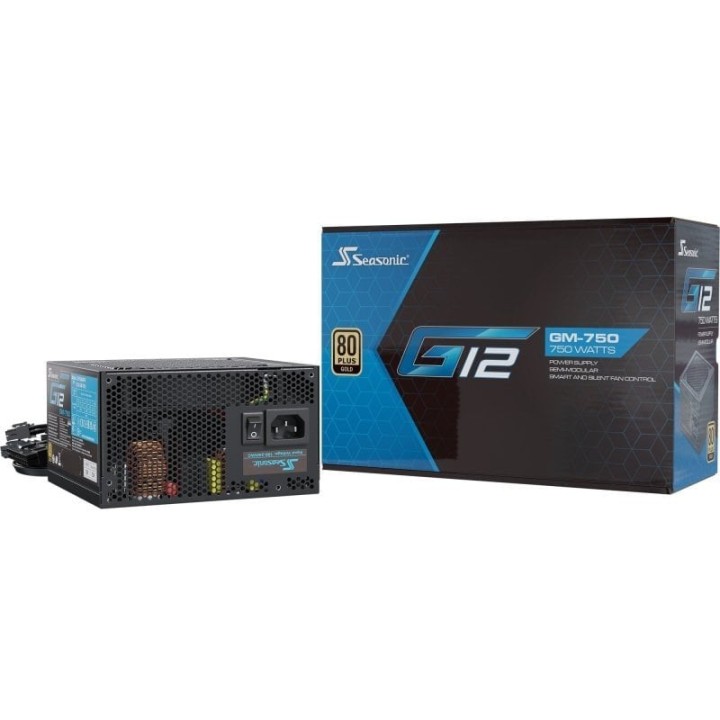 Seasonic G12 GM-750 2024 750W 80 Plus Gold Semimodular