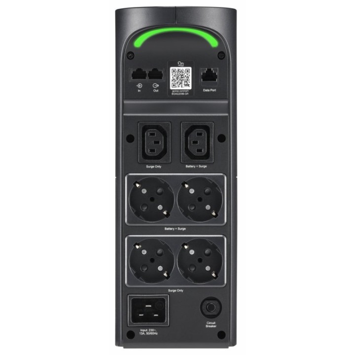 APC Pro GAMING Back-UPS Pro SAI 2200VA 1320W Negro