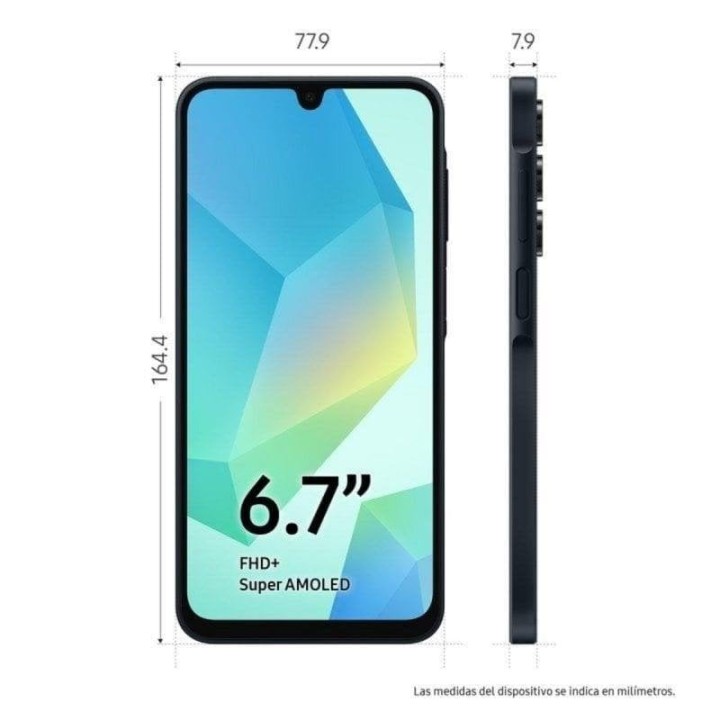 Samsung Galaxy A16 4G 8GB 256GB 6.7" Negro