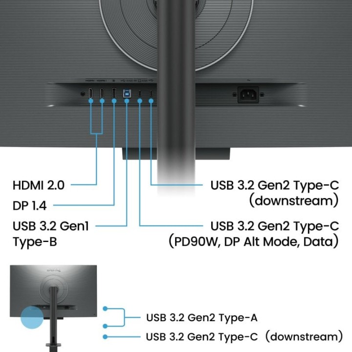 BenQ RD320UA 31.5" LED IPS UltraHD 4K HDR 400 USB-C
