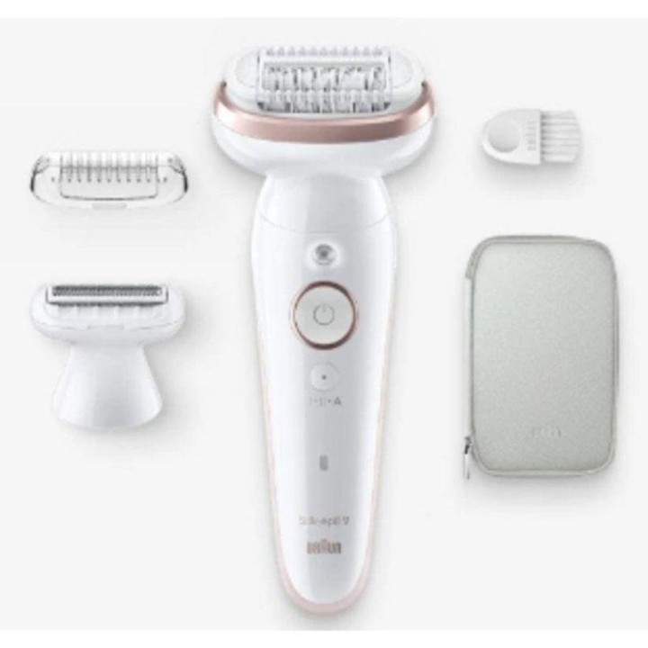 Braun Silk-épil 9 Wet & Dry Depiladora Eléctrica Blanco