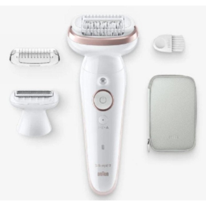 Braun Silk-épil 9 Wet & Dry Depiladora Eléctrica Blanco