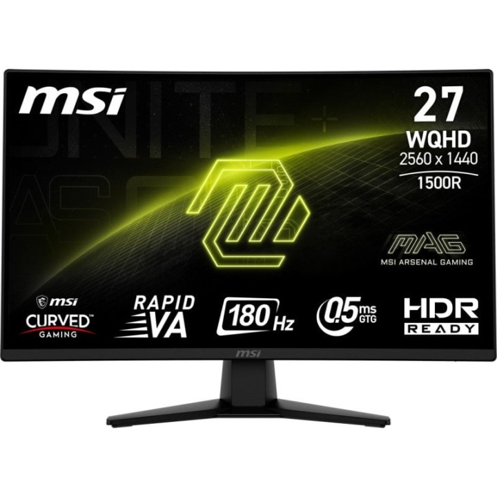 MSI MAG 274CQF 27" LED Rapid VA QHD 180Hz Curva