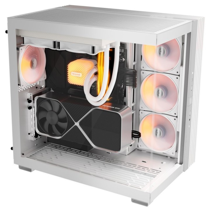 be quiet! LIGHT BASE 600 LX ARGB Midi Tower ATX Doble Cristal Templado USB-C Blanca