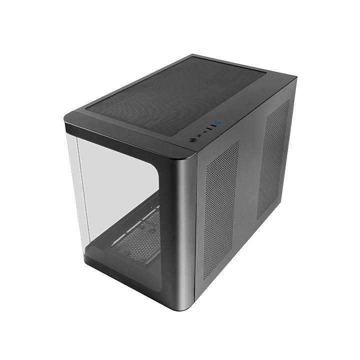 Caja Mars Gaming USB mATX Mini-ITX Negra (MCFUSIONM)
