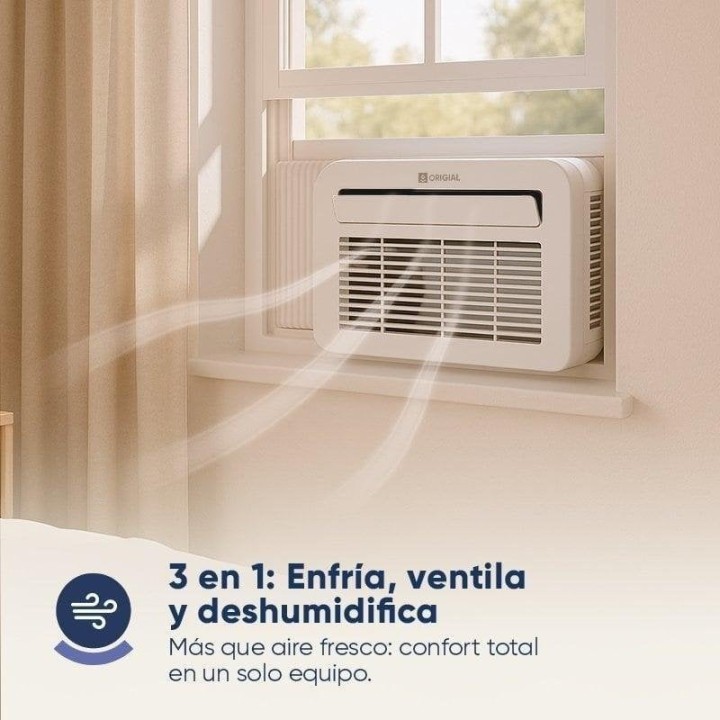 Origial Airfeel Caravan 700 Aire Acondicionado Portátil de Ventana 700 Frigorías