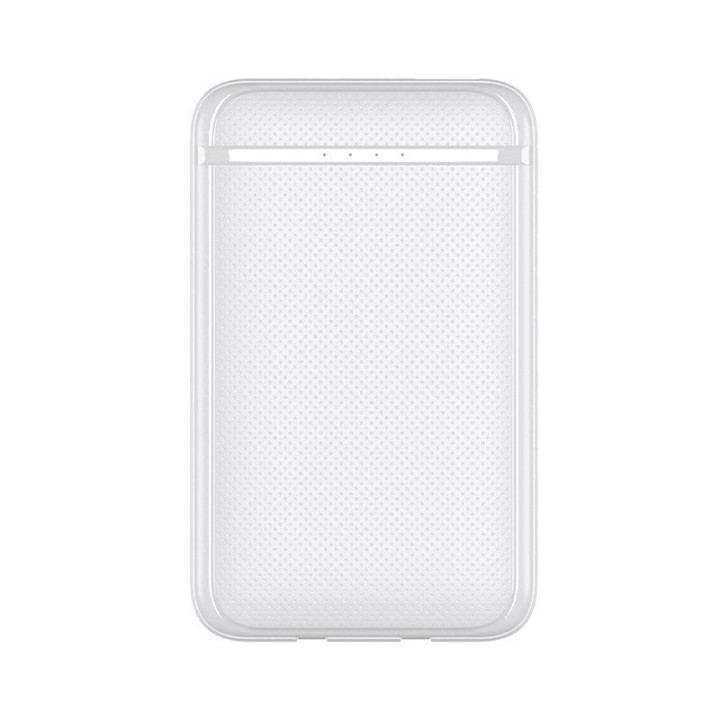 Cool Batería Externa Power Bank 5000 mAh con Cables USB-C / Lightning Blanco