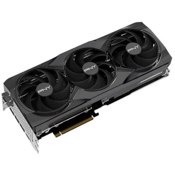 PNY GeForce RTX 5080 Overclocked Triple Fan 16GB GDDR7 Reflex 2 RTX AI DLSS4