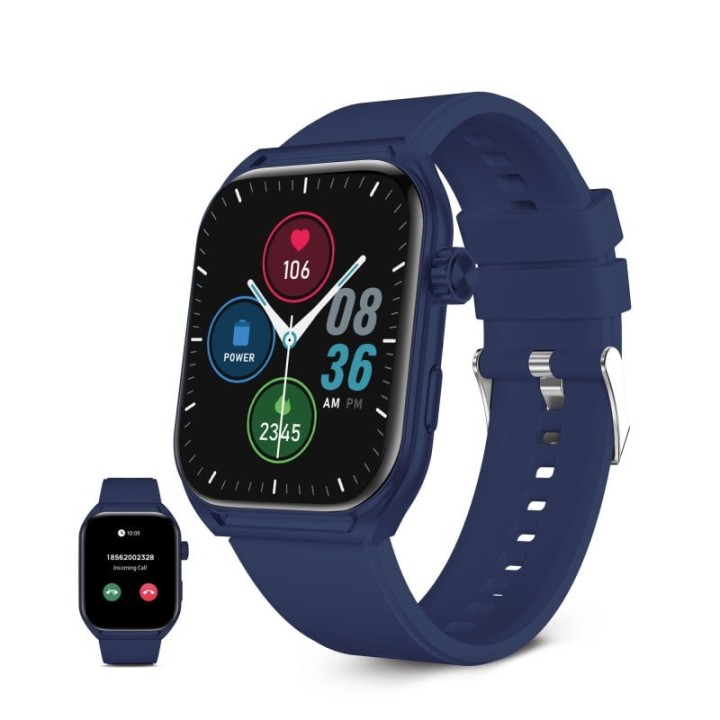 Ksix Smartwach Urban Move Pantalla AMOLED 2,06 Modo Deporte y Salud IP67 Azul