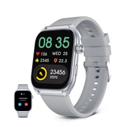 Ksix Smartwach Urban Move Pantalla AMOLED 2,06 Modo Deporte y Aalud IP67 Gris