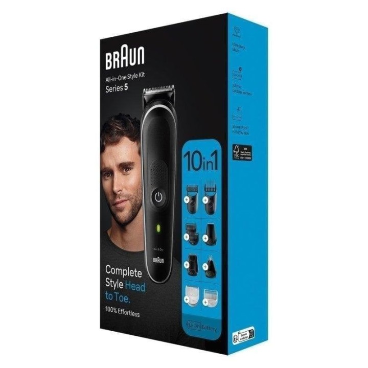 Braun Series 5 MGK5440 Recortadora 10 en 1 9 Accesorios Wet&Dry Autonomía 100min