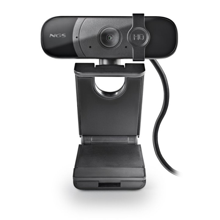 NGS XPRESSCAM 1080HD Webcam para PC FullHD 1080p USB 2.0 con Micrófono Incorporado