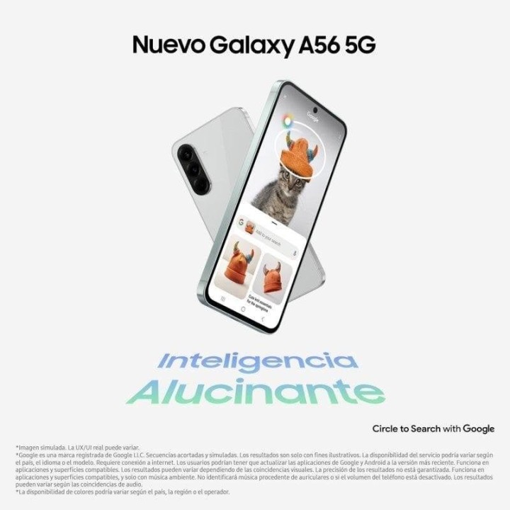 Samsung Galaxy A56 5G 8GB 128GB 6.7" Oliva