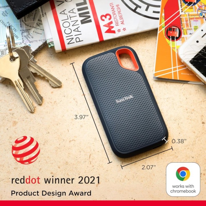SanDisk Extreme Portable 8TB Disco SSD Externo Portátil 1050MB/s USB-C 3.2 Gen 2 Negro