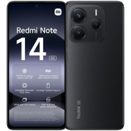 Xiaomi REDMI Note 14 5G 6GB 128GB 6.67" Negro Medianoche