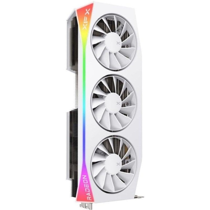 XFX MERCURY AMD Radeon RX 9070 XT OC Triple Fan 16GB GDDR6 FSR 4 Blanca