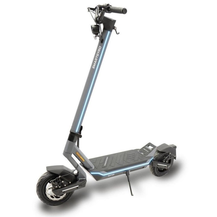 Smartgyro Raptor Evo LR Patinete Eléctico 1000W 75km 20.000mAh Doble Suspensión Homologado DGT