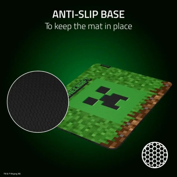 Razer Gigantus V2 M Minecraft Edition Alfombrilla Gaming Verde