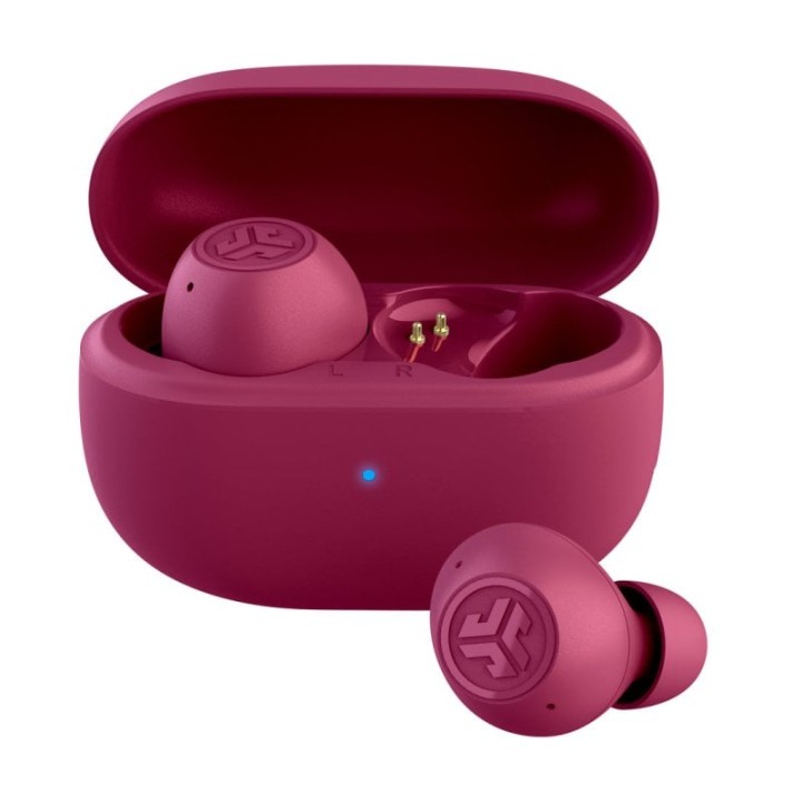 JLab Go Pop ANC Auriculares Bluetooth TWS con Cancelación Activa de Ruido Fucsia