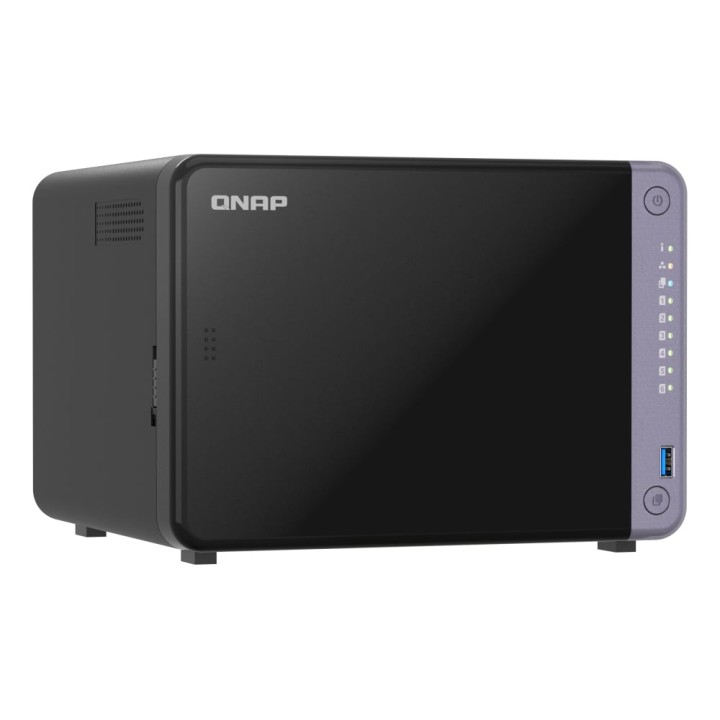 NAS Torre QNAP 6 bahías 4GB DDR4 2x10GbE Alpine AL-524 PCIe USB 3.2 TS-632X-4G
