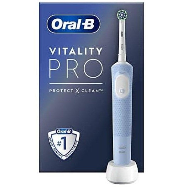 Cepillo Elctrico Oral B Vitality Pro Azul Tecnología 2D Limpieza Profesional