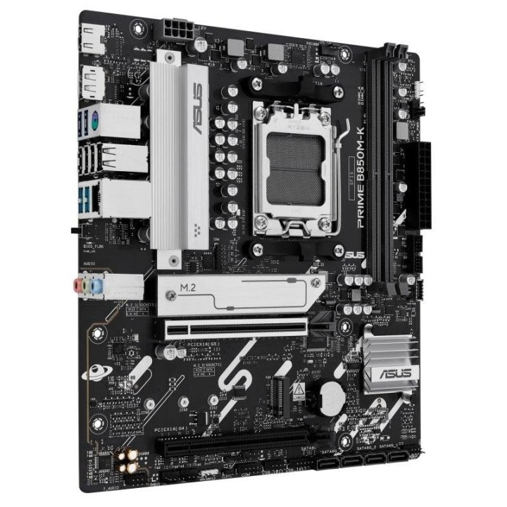 Placa Base ASUS PRIME B850M-K AMD B850 AM5 DDR5 micro ATX 2.5GbE PCIe 5.0 RGB