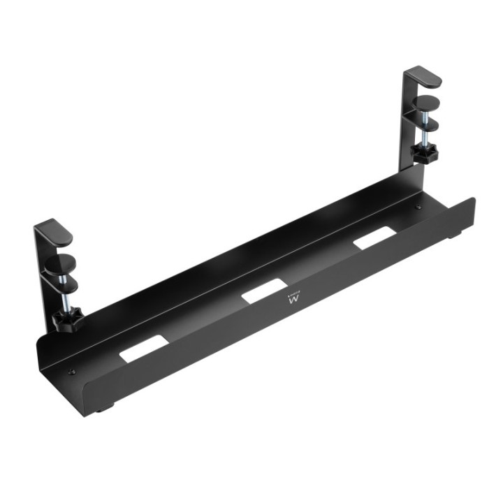 Ewent EW1548 Bandeja para Cables Mesa de Escritorio Negra