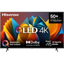 TV Hisense 75" 75E7NQ QLED 4K UHD WiFi Smart TV TDT2