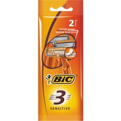 Bic Sensitive 3 Maquinilla Afeitar Desechable Pack 2