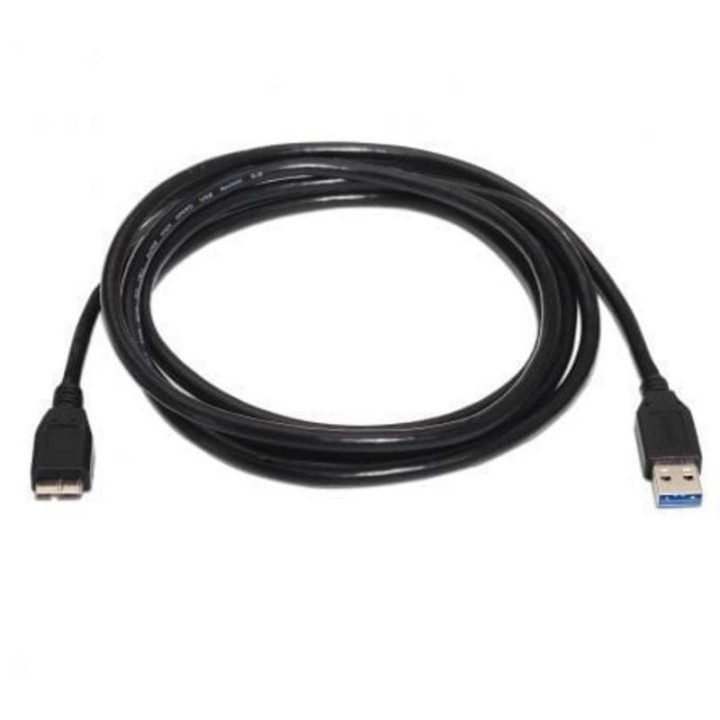 Cable AISENS A105-0043 USB 3.0 A a Micro B 1m Negro