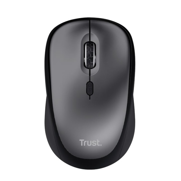 Ratón Trust inalámbrico 1600 DPI compacto silencioso reciclado Clevergreen