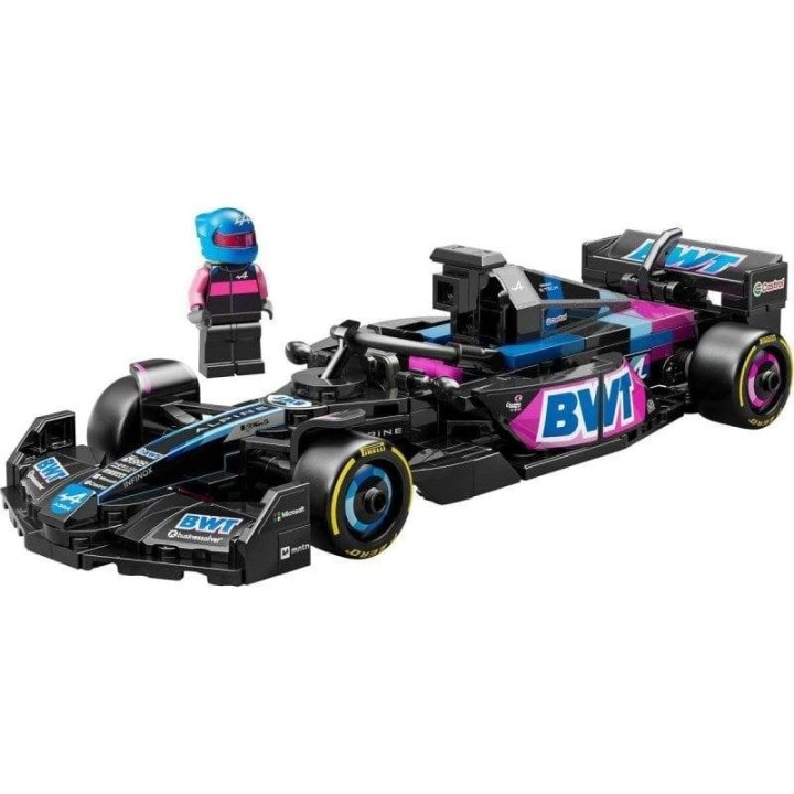 Lego Speed Champions: Bwt Alpine A524 F1, Coche Y Minifigura, Set 77248