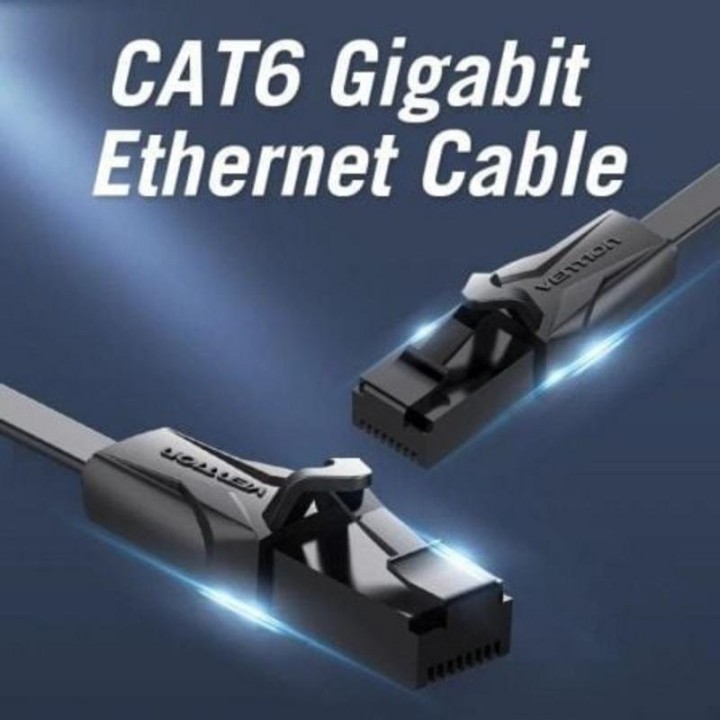 Cable de Red Vention IBABL Cat.6 10 m UTP RJ45 Negro