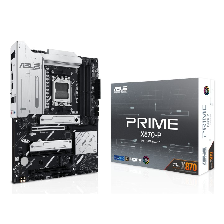 ASUS PRIME X870-P: (AM5) 4xDDR5 USB DP HDMI RJ45 ATX