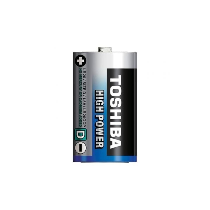 Pila C Toshiba LR14 1.5V Alcalina Pack 2 Unidades Alta Potencia y Larga Vida