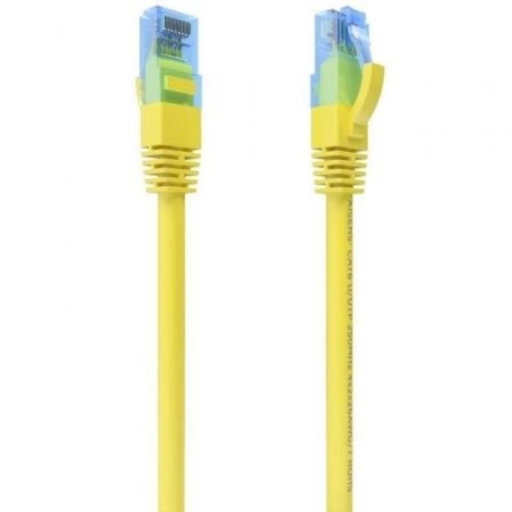 Cable de red RJ45 AISENS A135-0833 Cat.6 UTP 1 m Amarillo