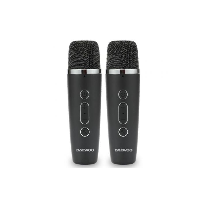 Altavoces Daewoo Karaoke Inalámbricos Bluetooth 15W con micrófono y luces LED