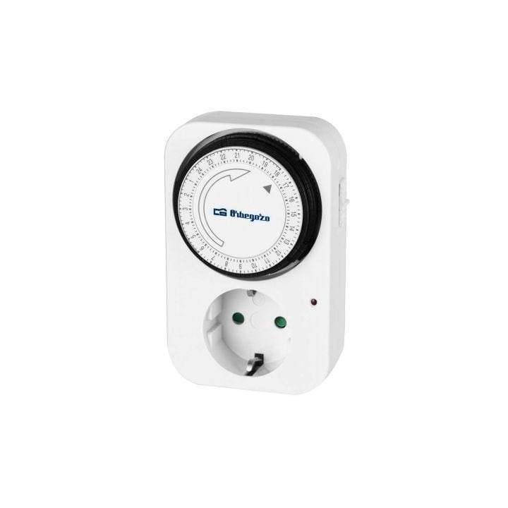 Programador de Enchufe Orbegozo PG 02 Potencia máxima 3500W programación diaria 15 min