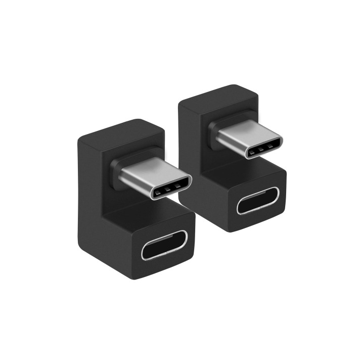 Adaptador EQUIP USB-C M/H Pack 2 Negro (EQ133476)