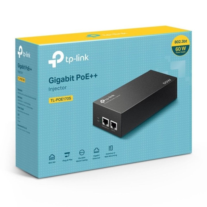 Translation Request' : 'injectador Poe Tp-link Tl-poe170s - 60w Para Alimentar Tus Dispositivos De Red De Alto Consumo Energétic
