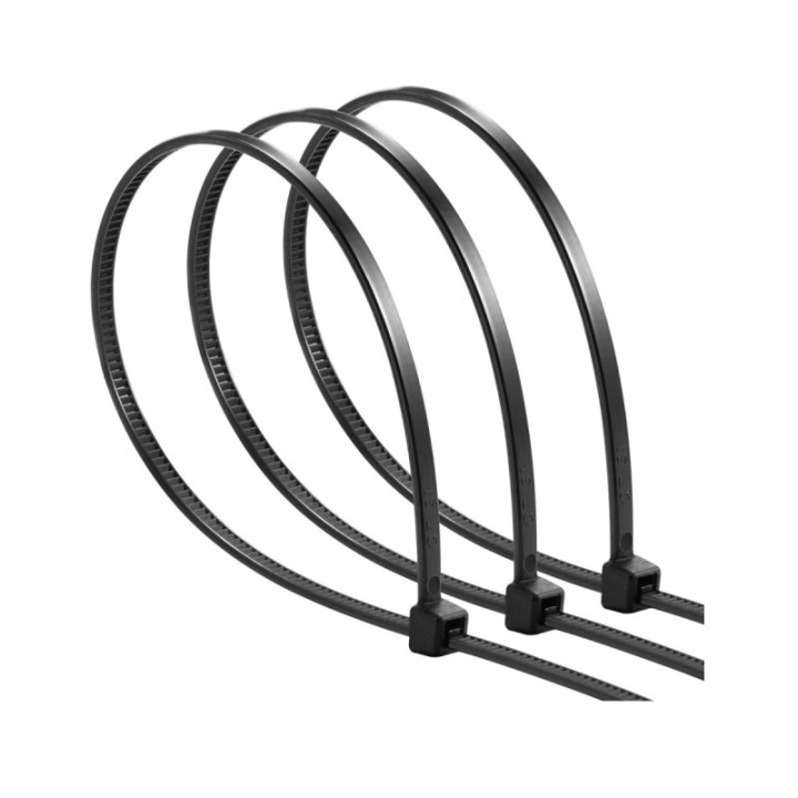 Brida Nylon Ewent EW1564 200x2.5mm Negra UV Certificada Lote 100 Unidades
