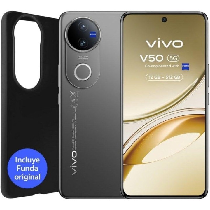 Vivo V50 5G 12GB 512GB 6.77" Negro
