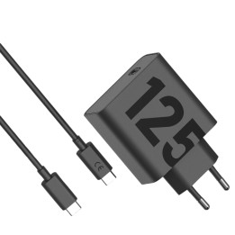 Cargador de Pared Motorola 125W USB-C Negro (SJMC1252)
