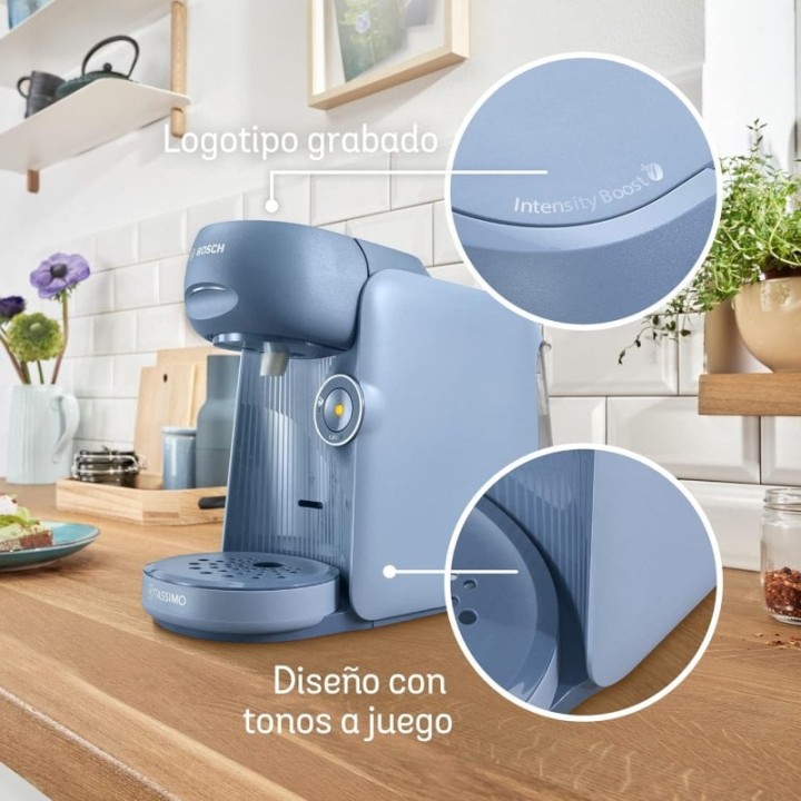 Cafetera de Cápsulas Bosch Tassimo Finesse TAS16B51400W Automática Azul