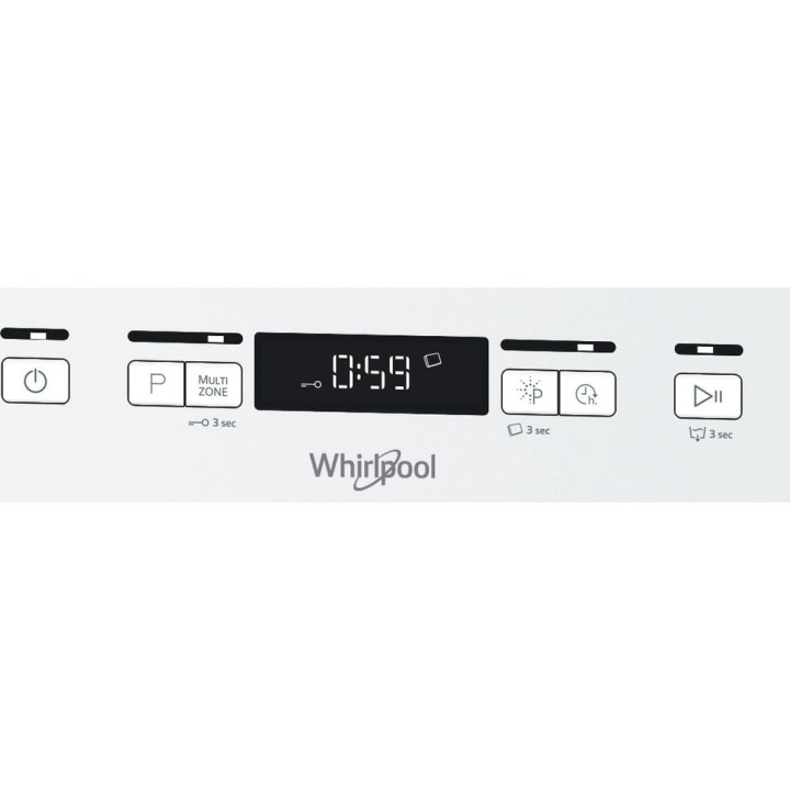Lavavajillas Whirlpool WFC 3C34 P 14 Cubiertos D Silencioso Mitad de Carga