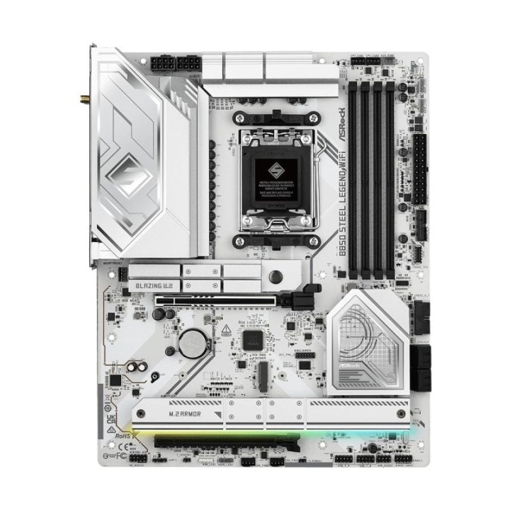 Placa Base Asrock B850 AMD B850 AM5 ATX Steel Legend WiFi DDR5 PCIe 5.0 RAID
