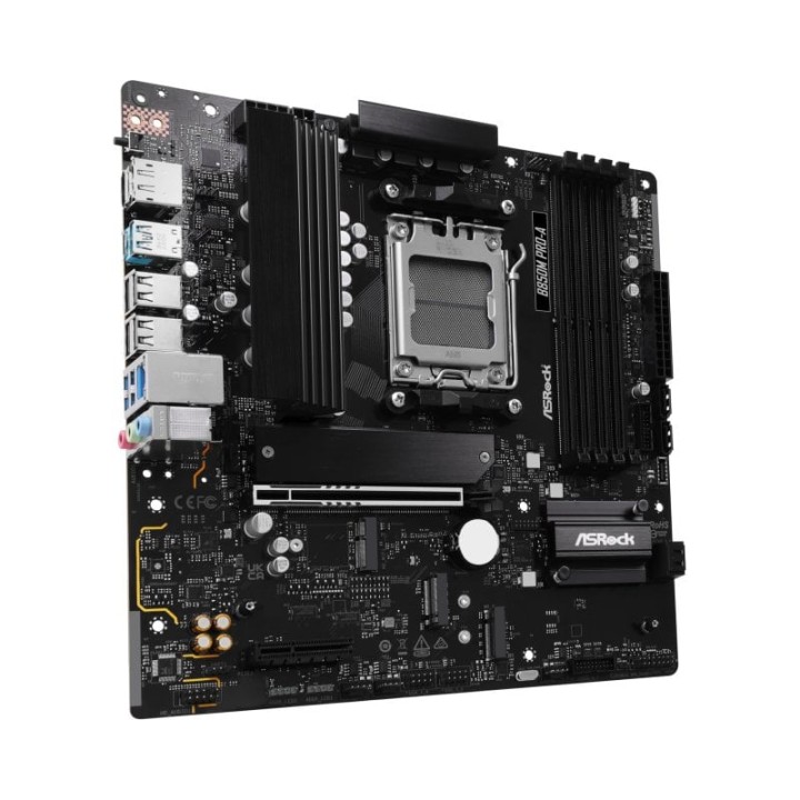 Placa Base ASRock B850 Micro ATX AM5 B850M Pro-A PCIe 5.0 DDR5 256GB USB 3.2 RAID