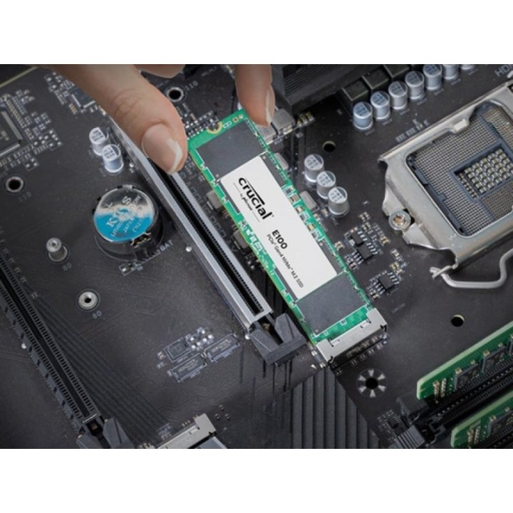 Crucial E100 480GB Disco SSD M.2 PCIe 4.0 4700MB/s NVMe